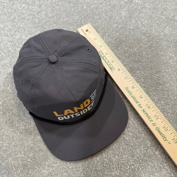 Brist Blanks Land of Outsiders Michigan Hat Gray Baseball Cap Nylon Adjustable - Picture 11 of 11